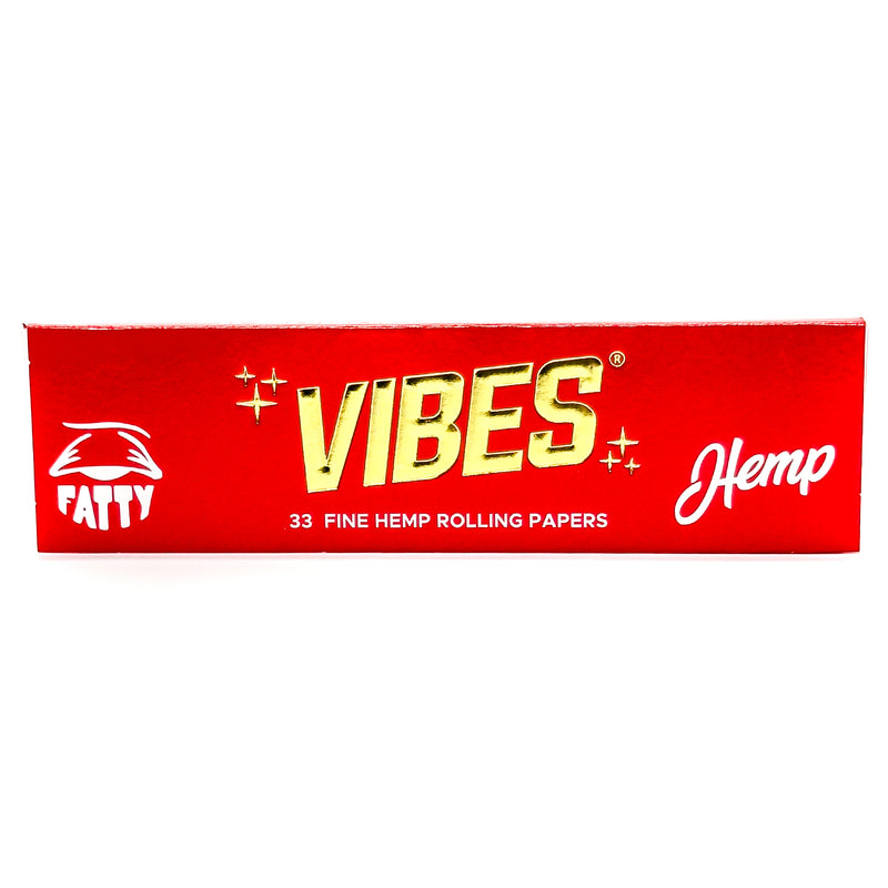 Vibes - Fatty Hemp - 33 Paper Booklet - 50 Pack Box - The Cave