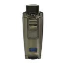 Vector - Apex - Triple Flame Torch Lighter - Gunmetal Satin - The Cave