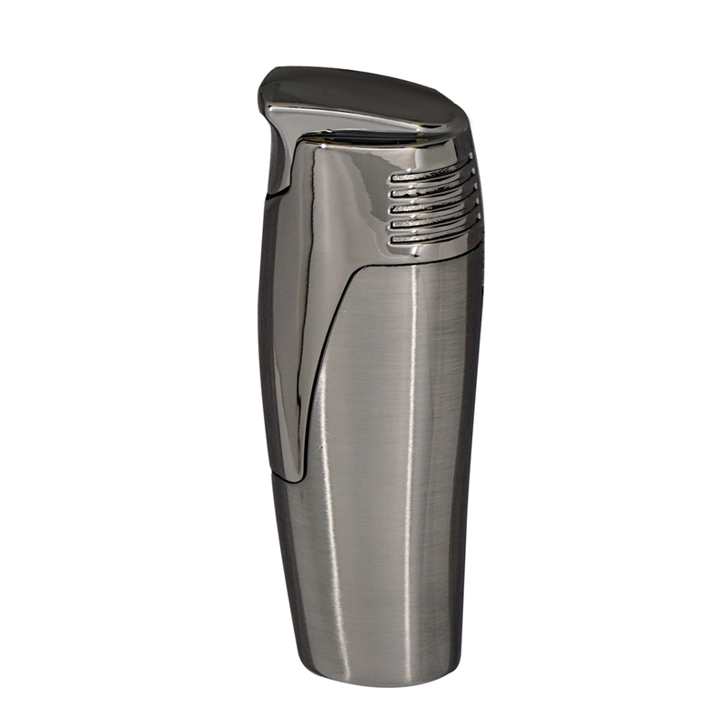 Vector - Coup - Single Flame Torch Lighter - Gunmetal Satin - The Cave