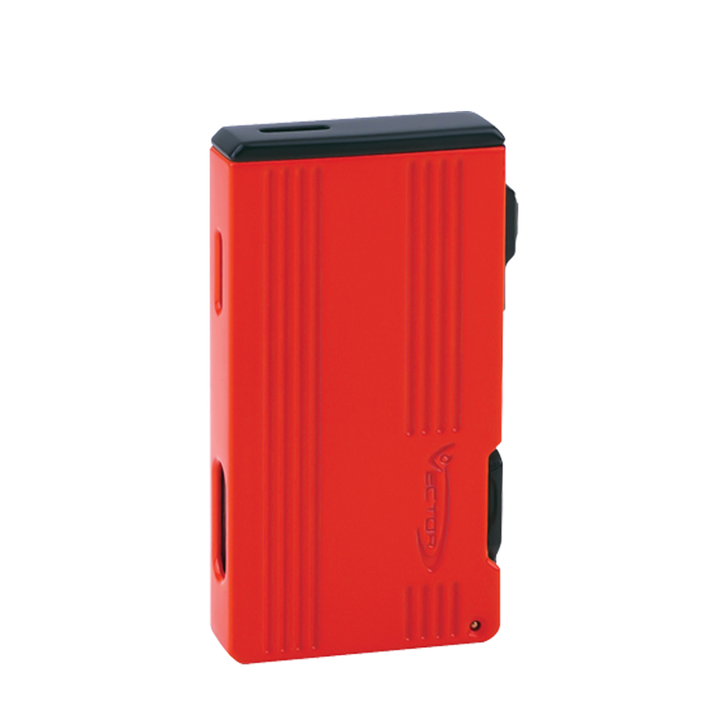 Vector - Defiance - Single Flame Torch Lighter w/ Punch - Red Lacquer - The Cave