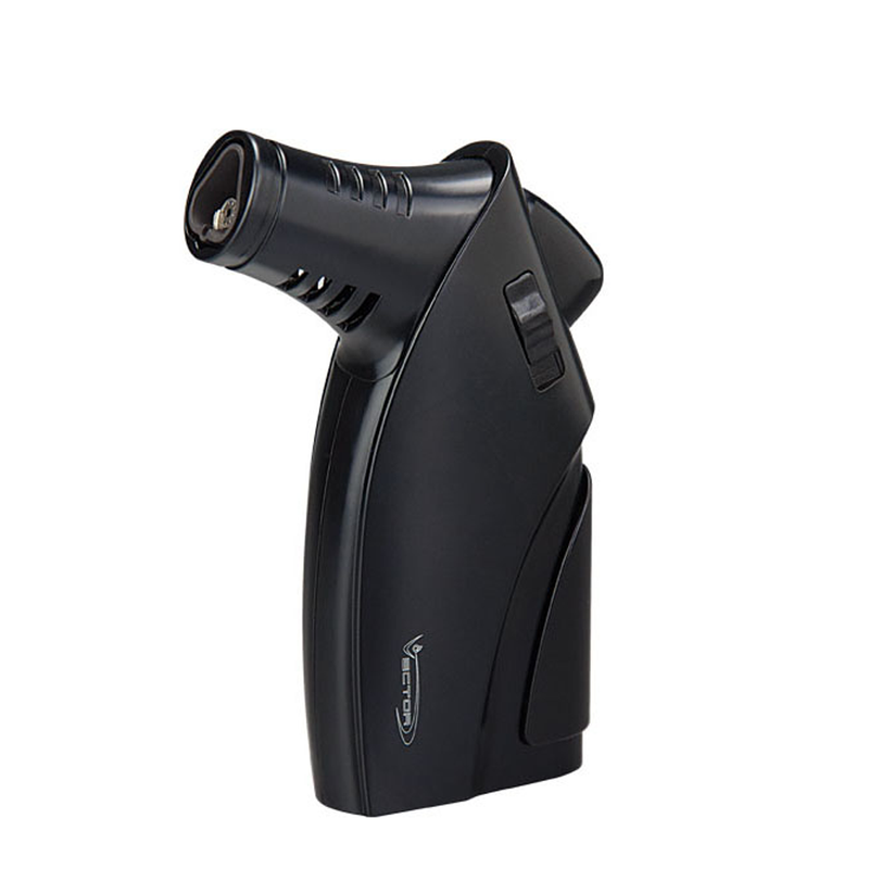 Vector - Ironfist - Triple Flame Torch Lighter w/ Punch - Black Matte - The Cave