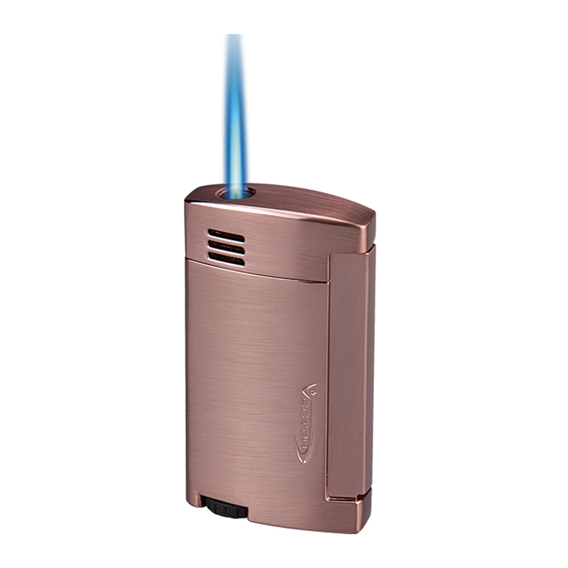 Vector - Magnum - Single Flame Torch Lighter - Rose Gold Satin - The Cave