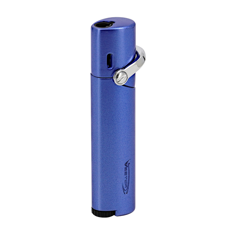 Vector - Mystique - Single Flame Torch Lighter - Sparkle Blue - The Cave