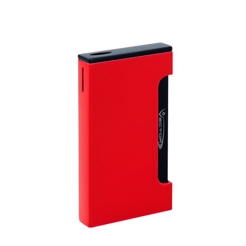 Vector - Spade - Single Flame Torch Lighter - Red Lacquer - The Cave