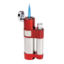 Vector - Stratos - Single Flame Torch Lighter - Sparkle Burgundy - The Cave