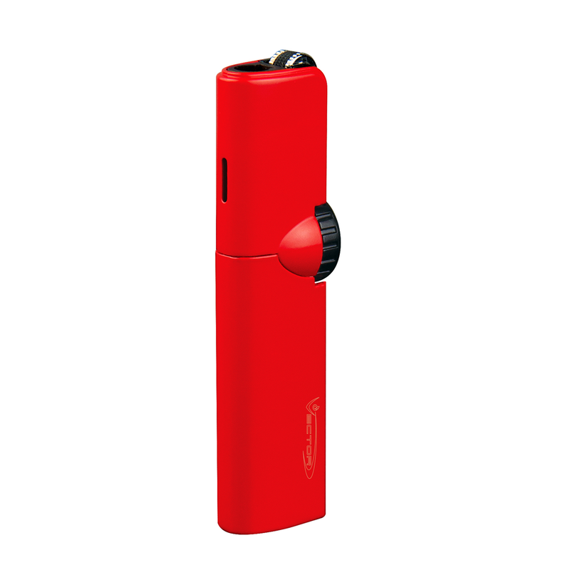 Vector - Summit - Single Flame Torch Lighter - Red Matte - The Cave