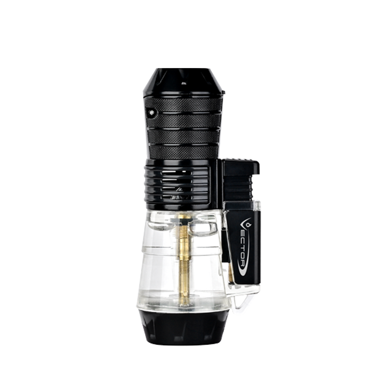 Vector - Triforce - Triple Flame Torch Lighter - Clear - The Cave