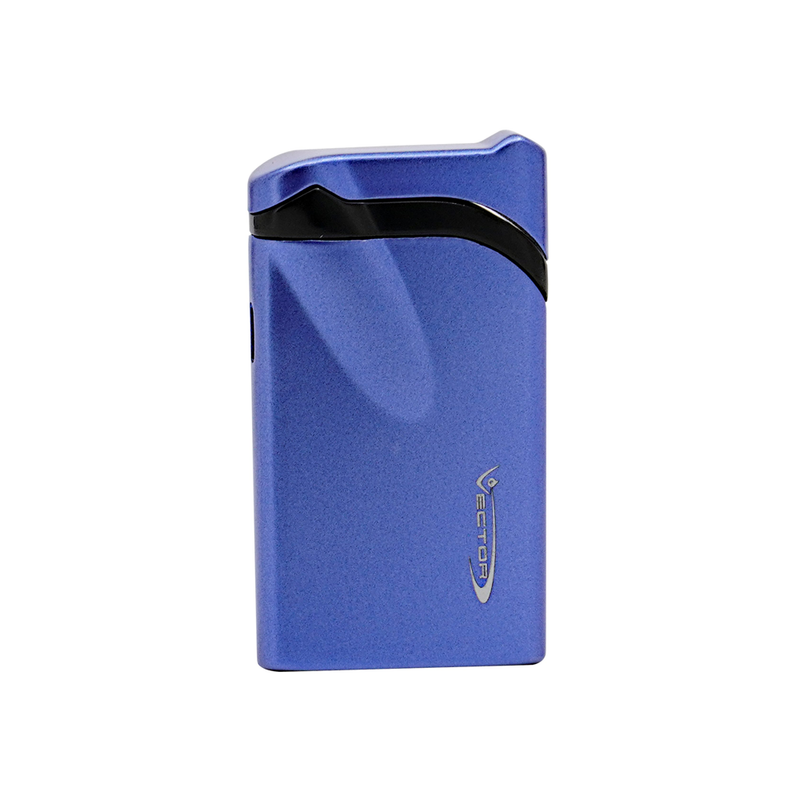 Vector - Ultra - Single Flame Torch Lighter - Sparkle Blue - The Cave