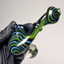 Aaron Vigil - Sherlock - Blue & Green Linework