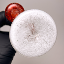 Waterhouse Glass - Marble Frit Rig - Red & White - The Cave