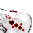 Wil Glass - Mini Beaker - 32x4 - Dragons Blood Accents - The Cave