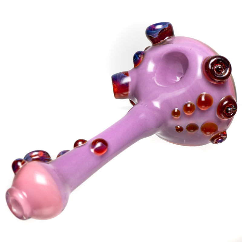 Orian - Honeycomb Spoon -  Pink & Purple w/ Amber Purple - The Cave