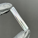 Steve H - Glass Tip - Cane - White Rainbow