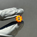 Steve H - Glass Tip - Honeycomb - Yellow & Red - 13mm