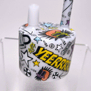 Zach Puchowitz - Puck Bubbler - Fixed - Sketch Series - "F*** Art Lets K**" - The Cave