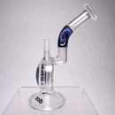 Zob - Halo Perc Bubbler - Purple & Black Wag