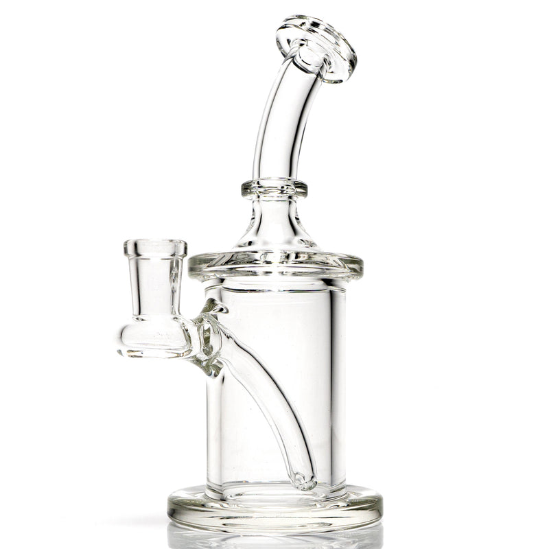 7ten Glass - Mini Tube - 10mm - Clear - The Cave