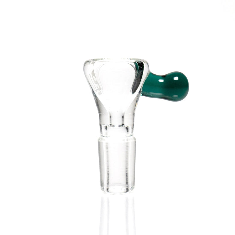 US Tubes - 14mm Single Hole Martini Slide - Teal - The Cave