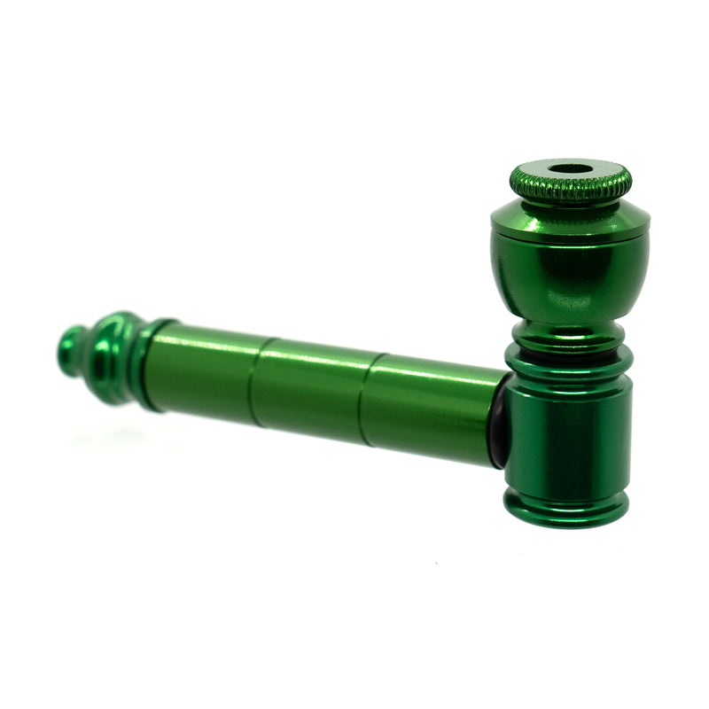 Metal Pipe - Standard - 3.5" - Green - The Cave