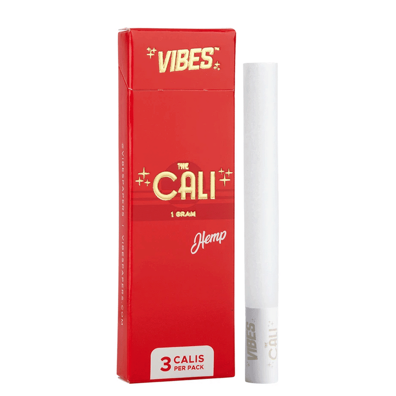 Vibes - The Cali - Hemp - 3 Cones - 1 Gram - Single Pack - The Cave