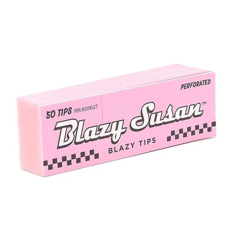 Blazy Susan - Perforated Pink Filter Tips - Single Pack - The Cave