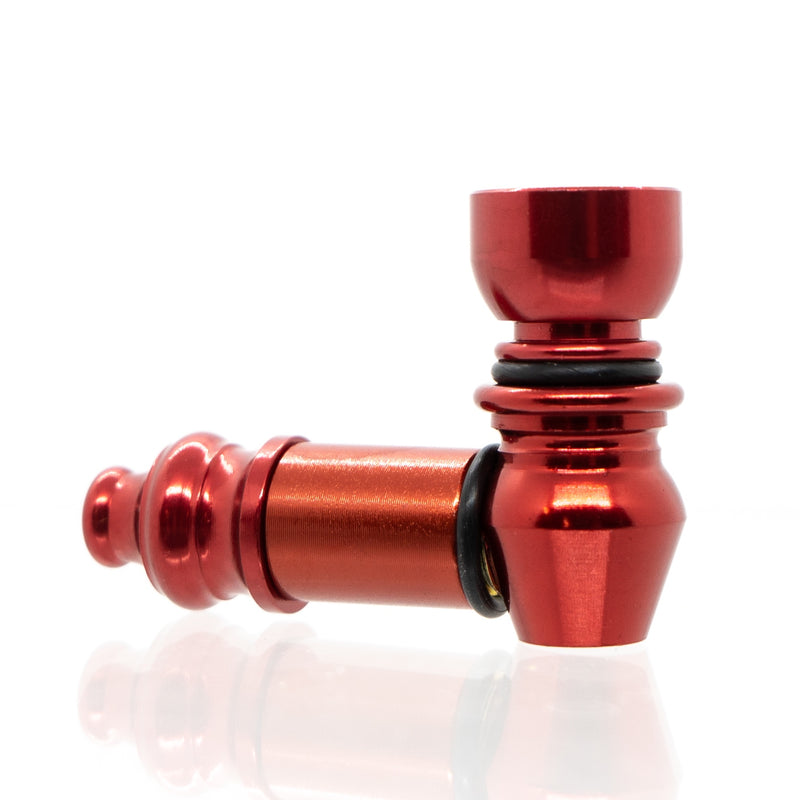 Metal Pipe - Mini - 2" - Red - The Cave