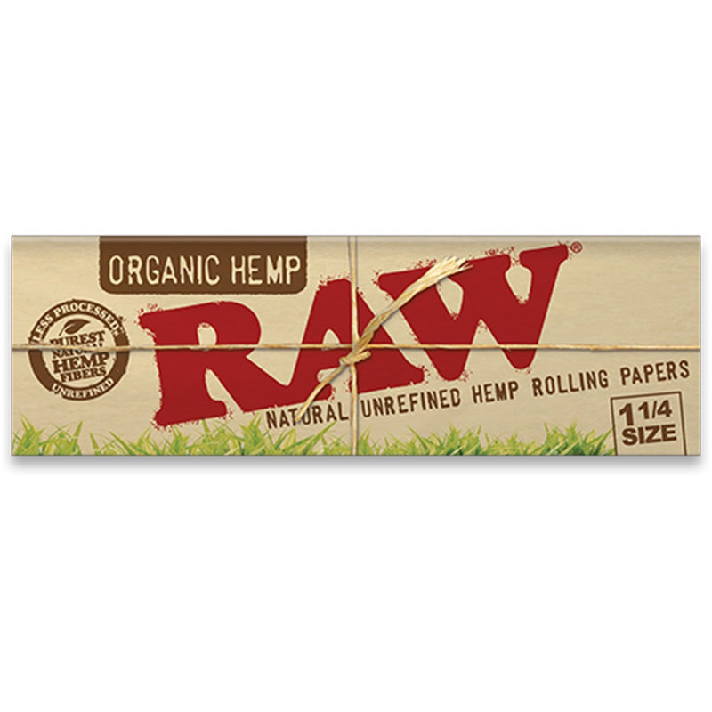 RAW - 1.25 Organic - 50 Papers - Single Pack - The Cave