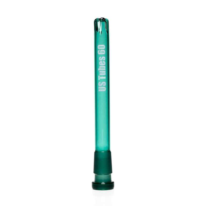 US Tubes - 18/14mm Female 5 Slit Downstem 6" - Teal - The Cave