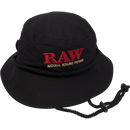 RAW - Smokermans Bucket Hat - Medium - Black - The Cave