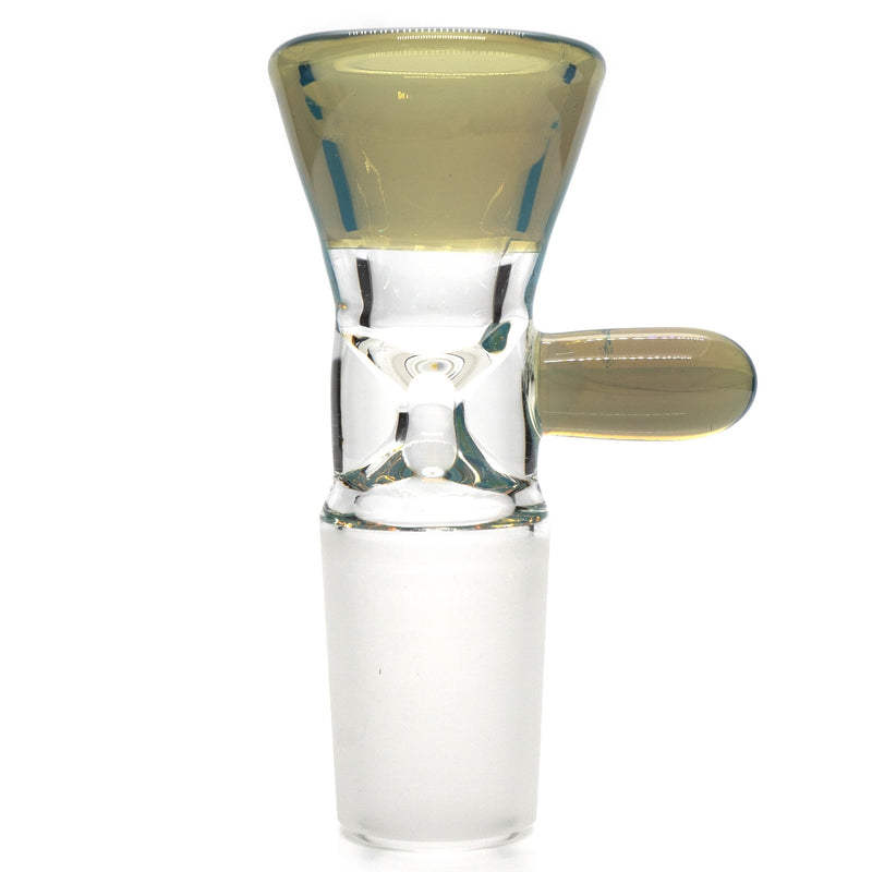 Unity Glassworks - Single Hole Martini Slide - 18mm - CFL Mirage - The Cave