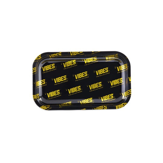 Vibes - Aluminum Tray - Medium - Black & Gold Vibes - The Cave