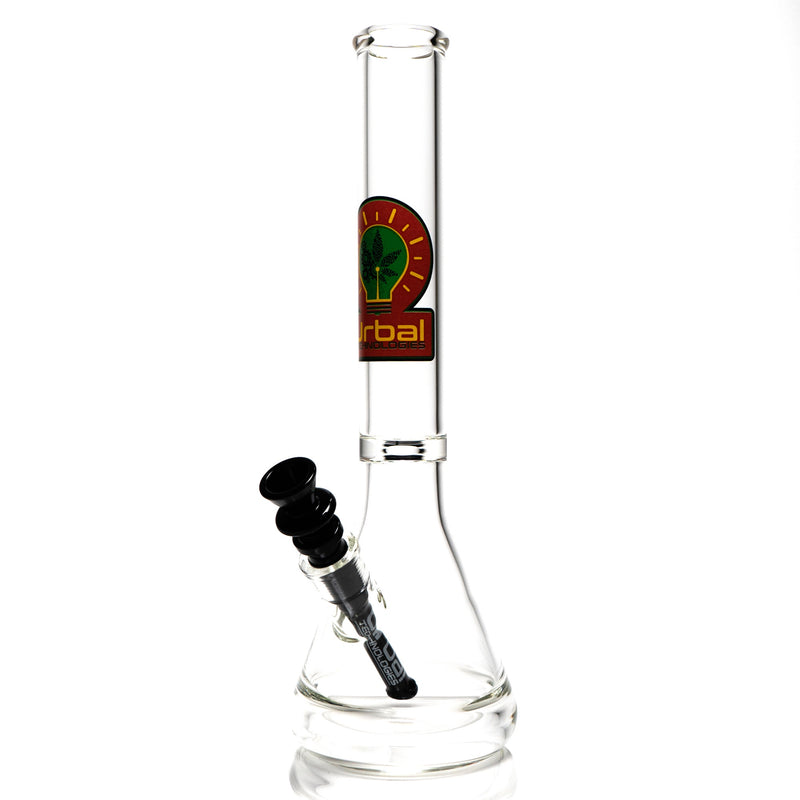 Urbal Technologies - 13" Beaker - 45x5 - Red Rasta Label - The Cave