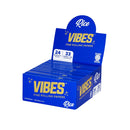 Vibes - King Size Slim Rice - 33 Paper Booklet w/ Tips - 24 Pack Box - The Cave
