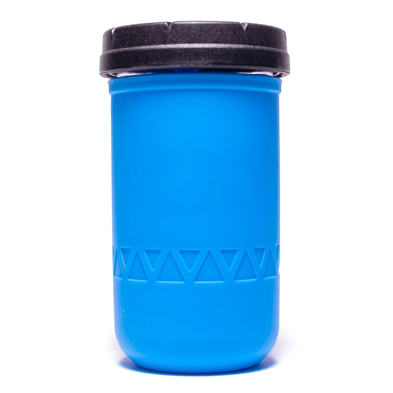 Re:Stash - Blue Jar w/ Black Lid - 12oz - The Cave