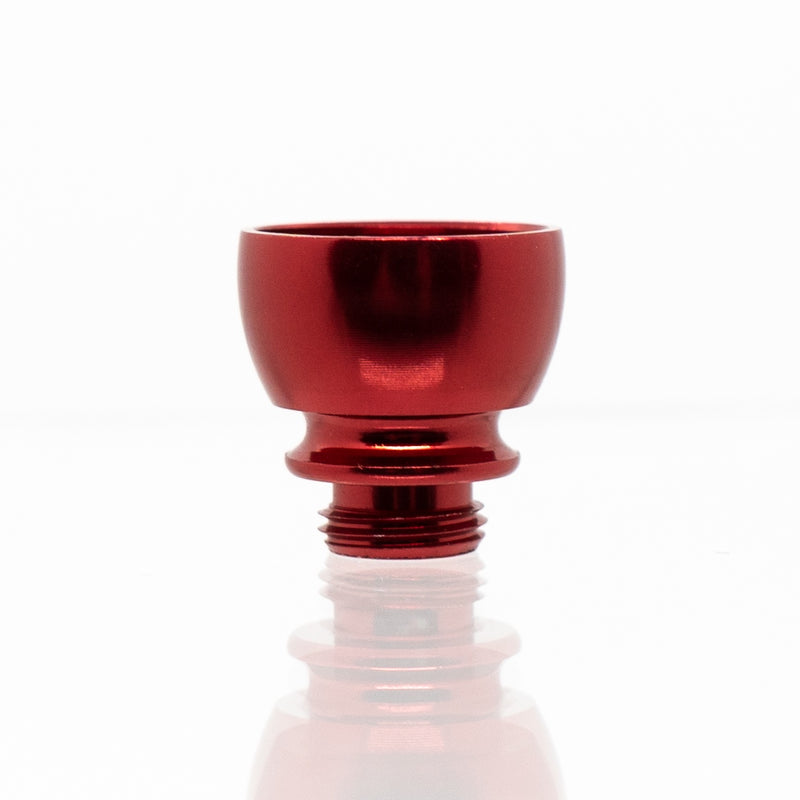 Metal Pipe Bowl - Small - Red - The Cave