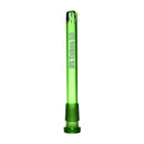 US Tubes - 18/14mm Female 5 Slit Downstem 5.5" - Green - The Cave