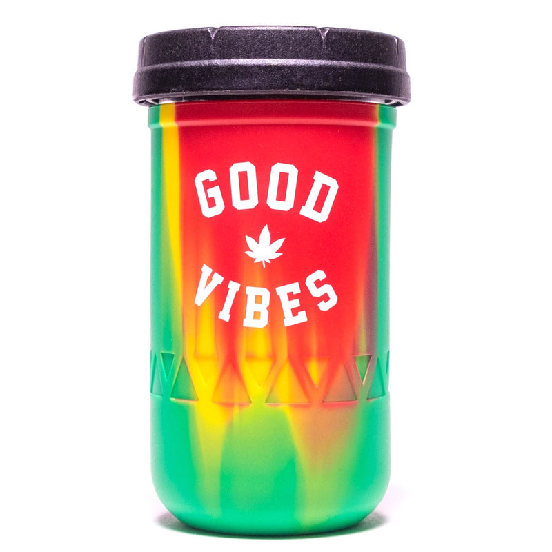 Re:Stash - Rasta Tie Die "Good Vibes" Jar - 12oz - The Cave