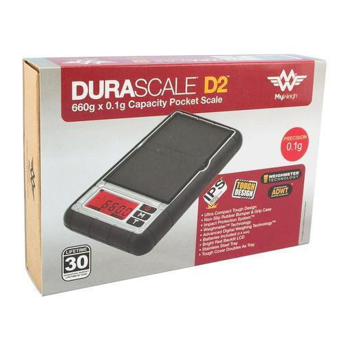 My Weigh - Durascale D2 660g X 0.1 Pocket Scale - The Cave