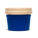 Re:Stash - Dark Blue Jar w/ White Lid - 4oz - The Cave