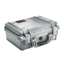 Pelican - 1450 Protector Case - Silver - The Cave
