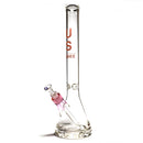 US Tubes - 17" Beaker - 50x7mm w/ 24mm Joint - Pink Vertical Label - The Cave