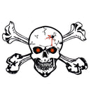 Culture Sticker - Cross Bones 5.5x3.5" - The Cave