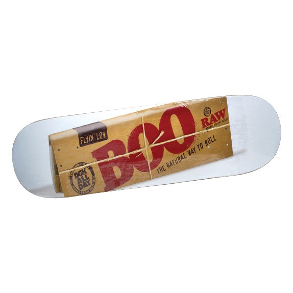 RAW x DGK - Boo Johnson v2 Skate Deck - 8.25 - Purple Wood - The Cave