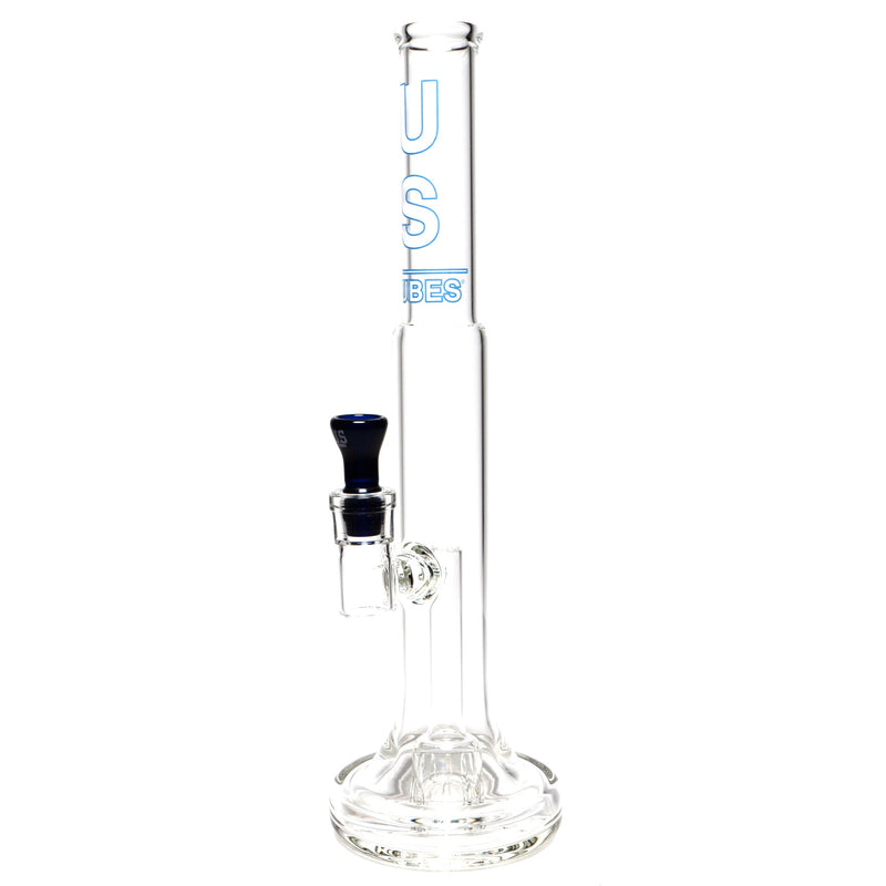 US Tubes - 16" Hybrid Fixed Circ Dome - 50x5 - White & Blue Vertical Label - The Cave