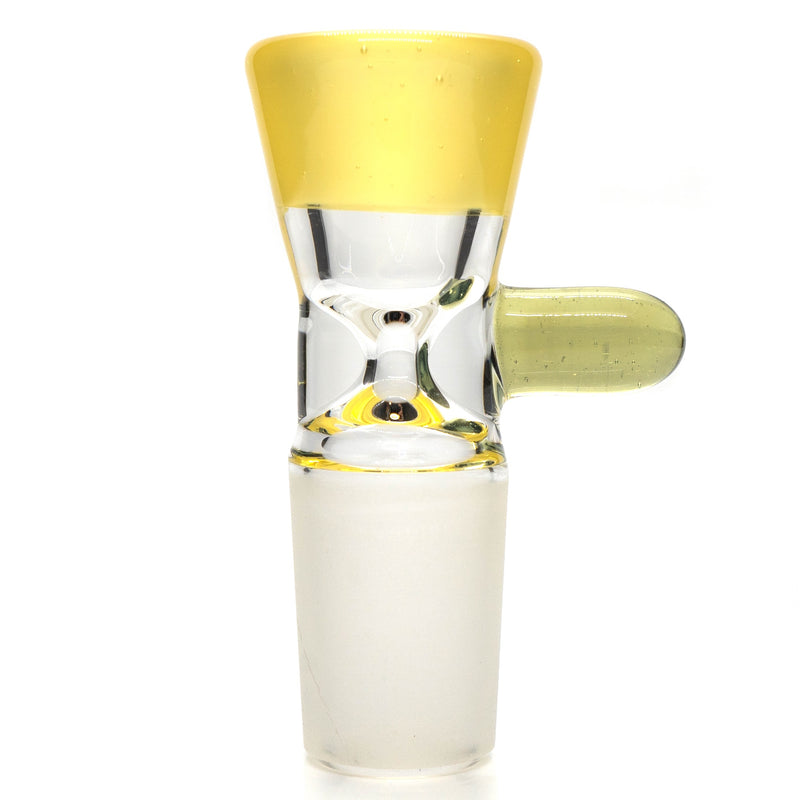 Unity Glassworks - Single Hole Martini Slide - 18mm - CFL Pastel Serum & CFL Pastel Potion - The Cave