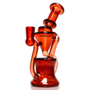 Shadooba Glass - Kickback Recycler - 10mm - Pomegranate
