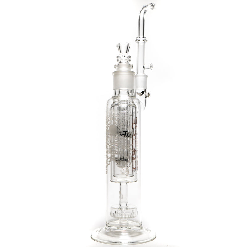 Sheldon Black - 29mm Fixed Halo Bubbler - 6 Shooter - Classic Script Label - The Cave