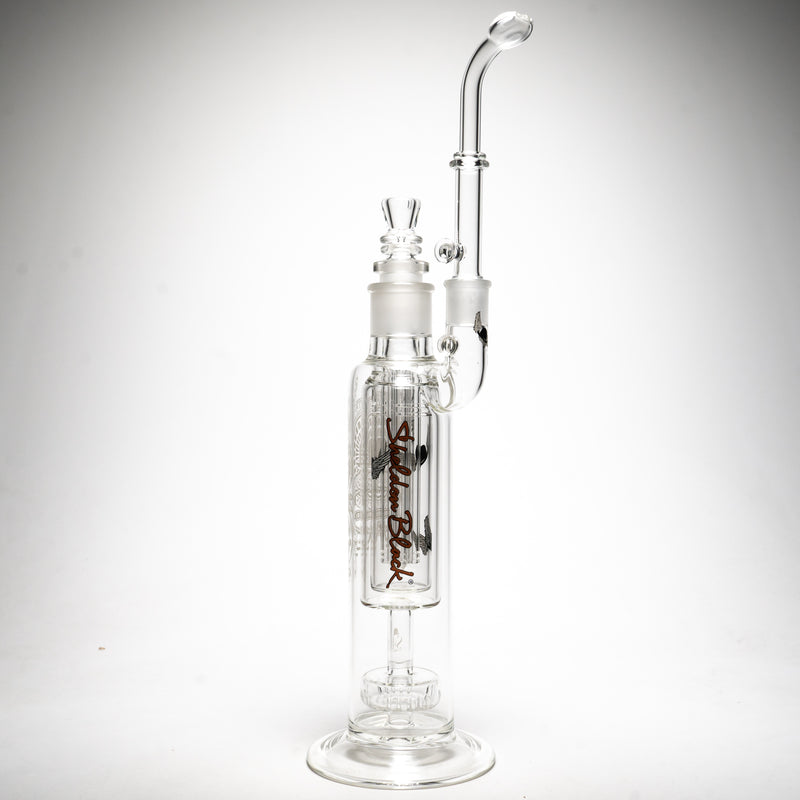 Sheldon Black - 29mm Fixed Halo Bubbler - 6 Shooter - Classic Script Label - The Cave