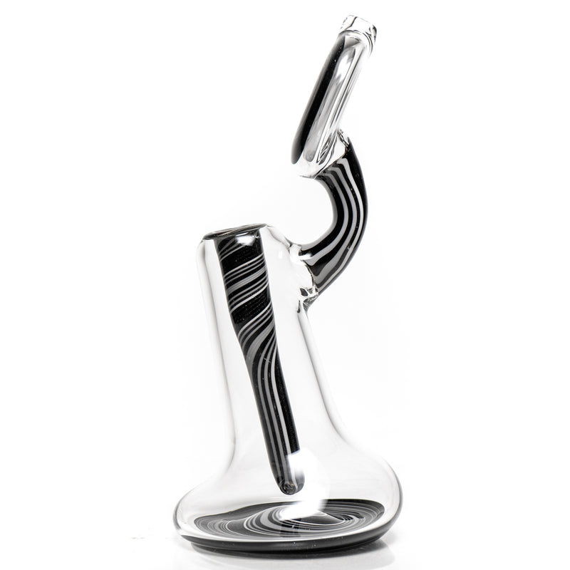 Aaron Vigil - Worked Dewar Bubbler - Black & White - The Cave