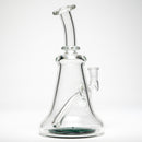 Aaron Vigil - Worked Base Fat Bottom - Green & Blue w/ Steelwool